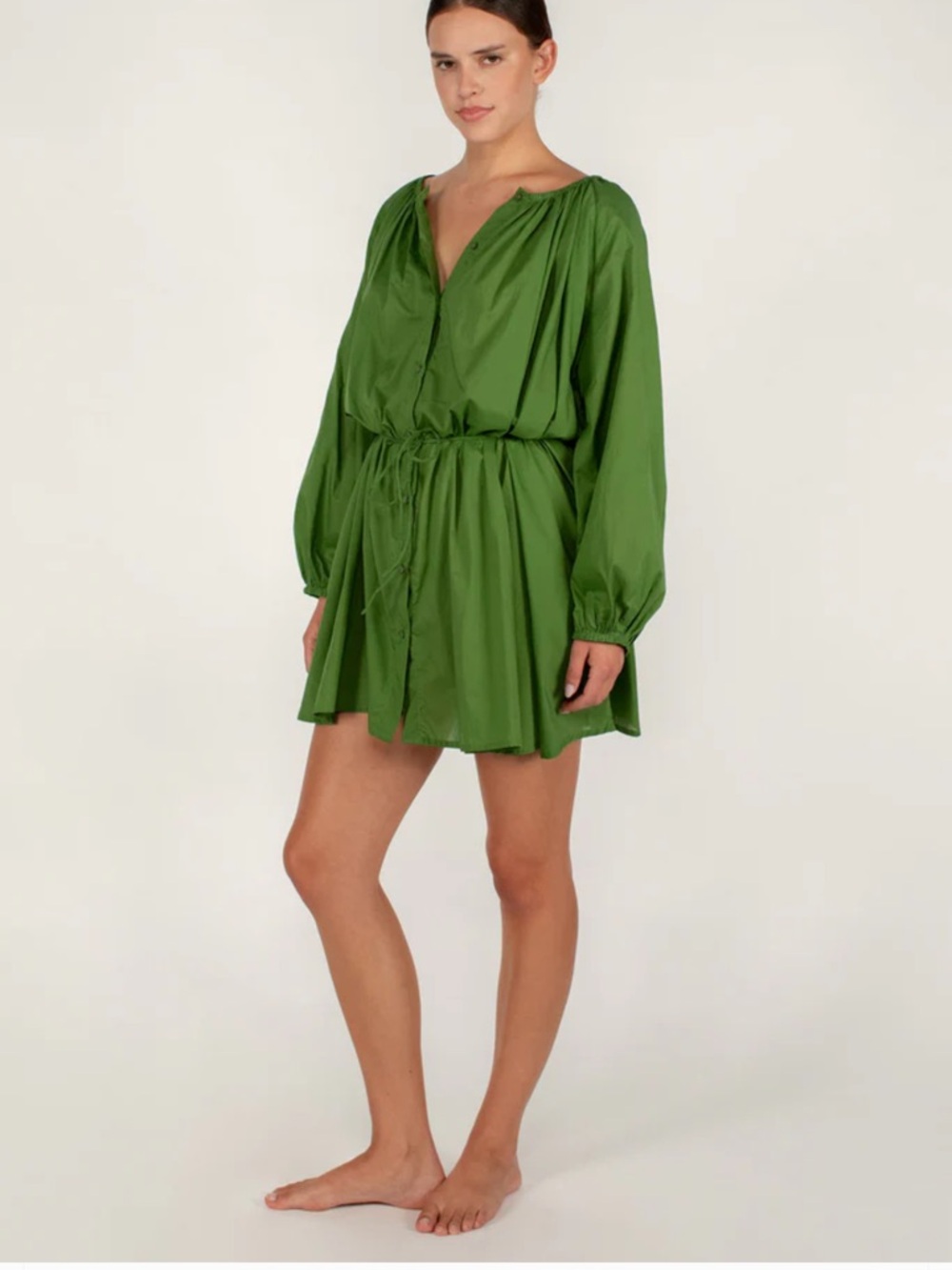Mikoh Nea Dress is verdant green - Picture 6 of 14